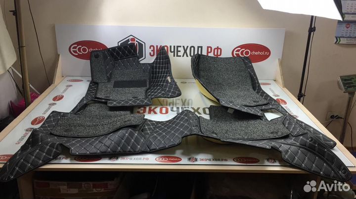 3D Коврики BMW X7 X5 X6 X4 X3 из Экокожи