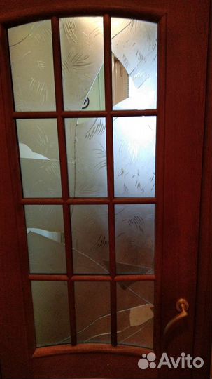 Замена стекла в межкомнатной двери окне мебели