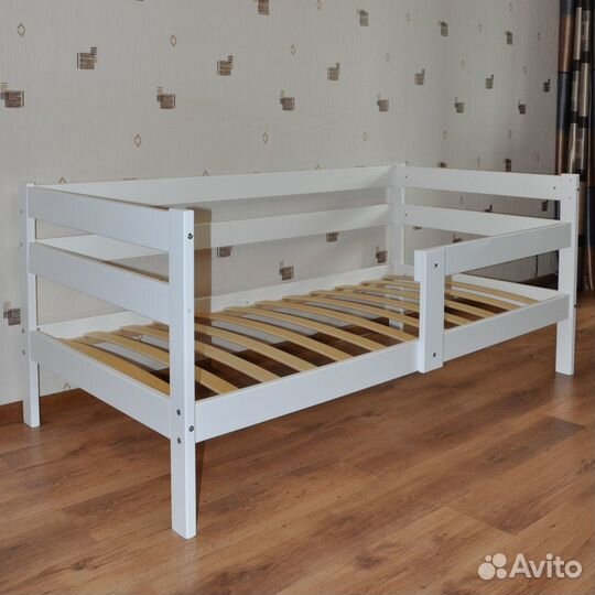 Кровать подростковая 160х80 белая