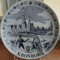 Картина тарелка настенная Danmark Kronborg