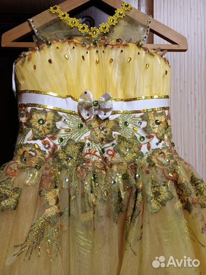 Платье для девочки на выпускной 122 128