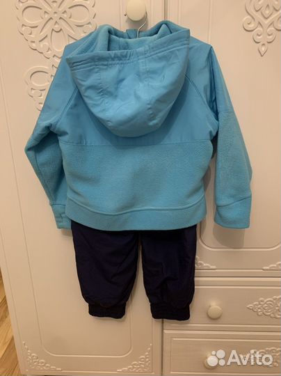 Теплый флисовый костюм Adidas р. 110