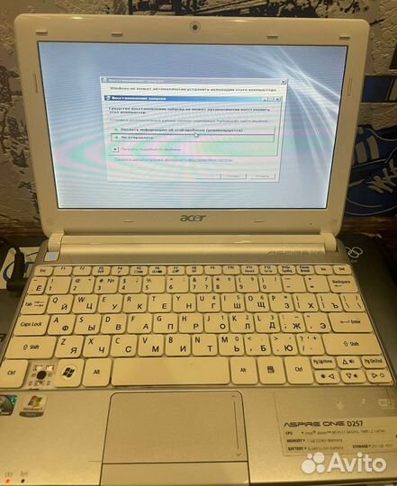 Нетбук acer aspire one (на запчасти)