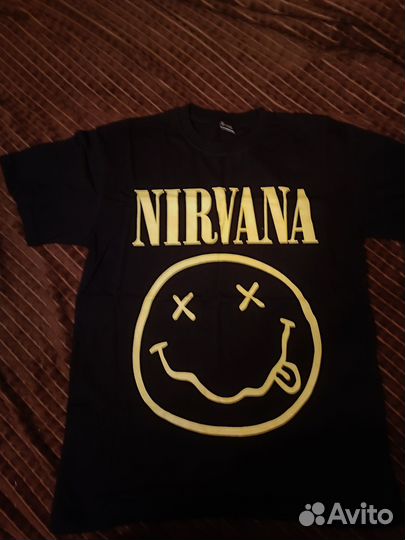Футболка Nirvana смайл