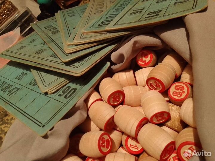 Лото довоенное Шахматы СССР карбалитовые, шахматы