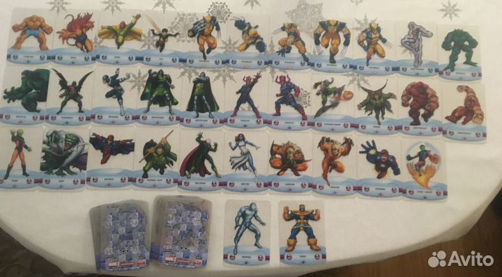 Edibas Герои комиксов Марвел (карточки marvel)