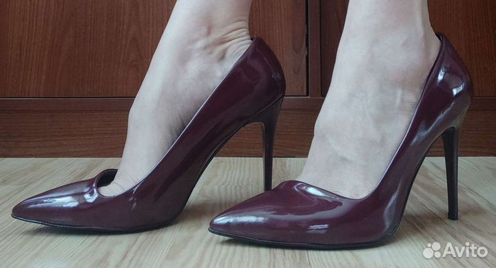 Туфли вечерние лаковая кожа