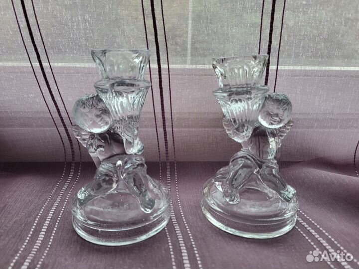 Подсвечники ангелы