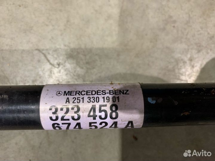 Привод передний левый Mercedes-Benz R-Class W251