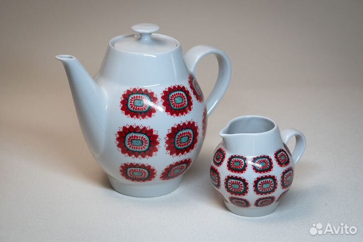 Кофейный сервиз ГДР, GDR Германия, Kahla,Кахла