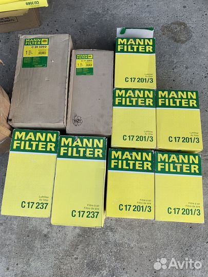 Фильтра манн Mann