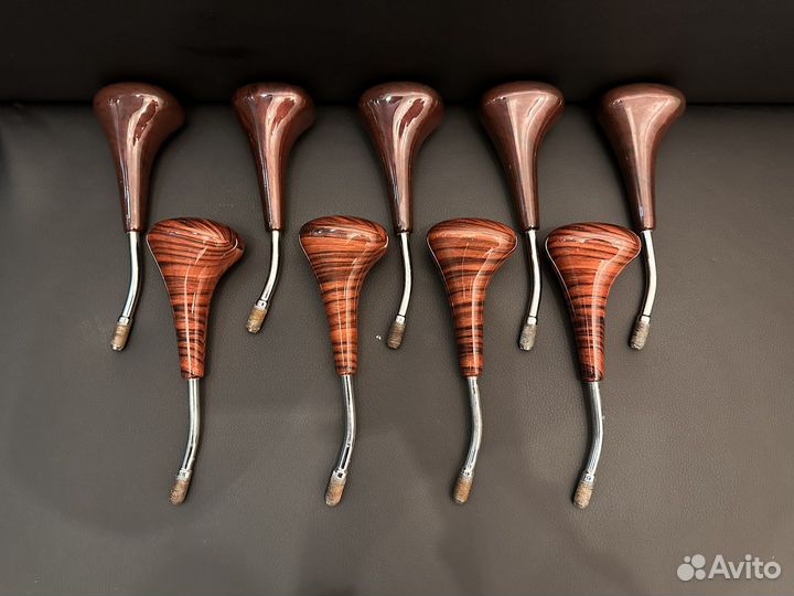 Ручка АКПП w124 дерево орех / зебрана