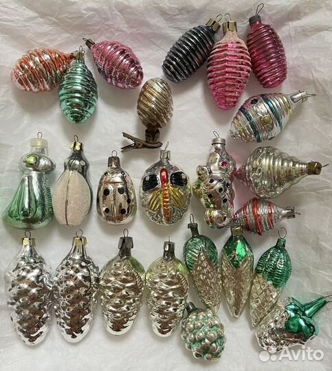 Елочные игрушки СССР