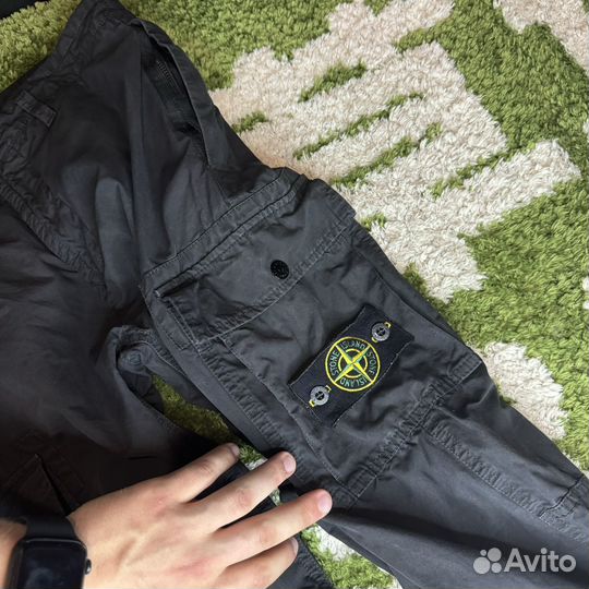 Штаны карго stone island