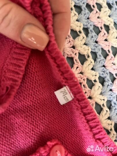 Вещи на девочку пакетом 6-12 мес