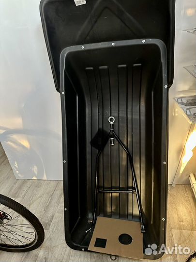 Сани-волокуши для снегохода корыто