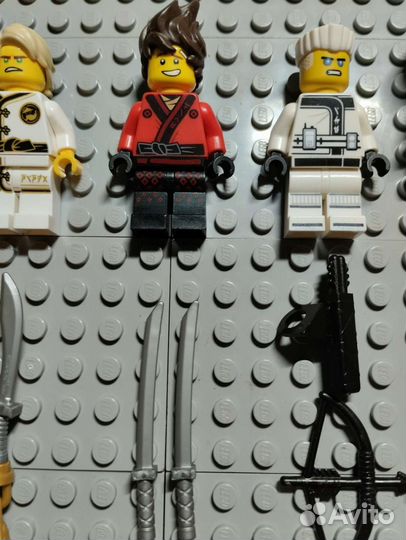 Lego Ninjago movie минифигурки