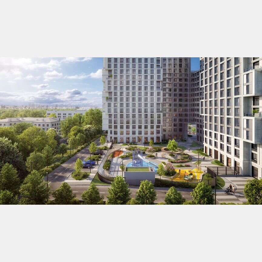 Апартаменты-студия, 27,1 м², 7/20 эт.