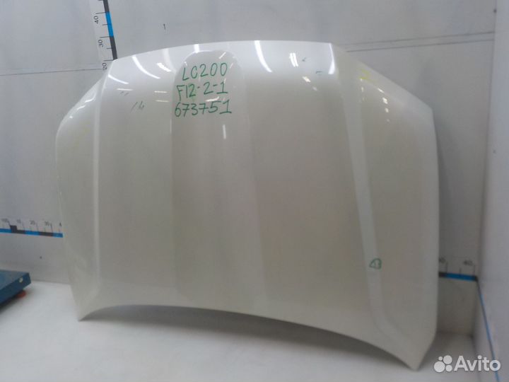 Капот Toyota Land Cruiser