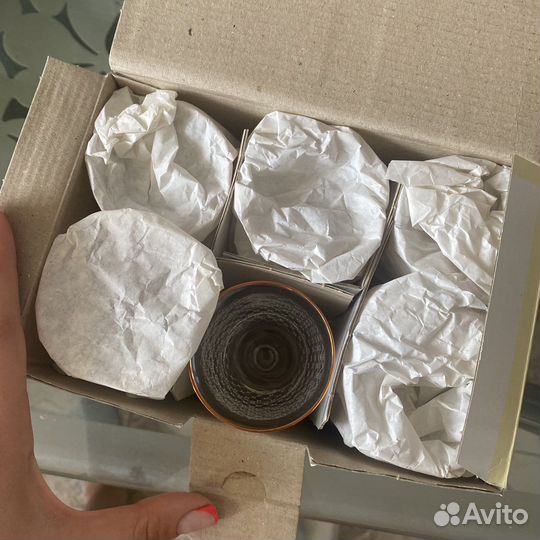 Набор мини фужеров 60 мл,Новые