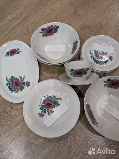 Столовый сервиз гдр фабрика Кольдиц 1970-е гг