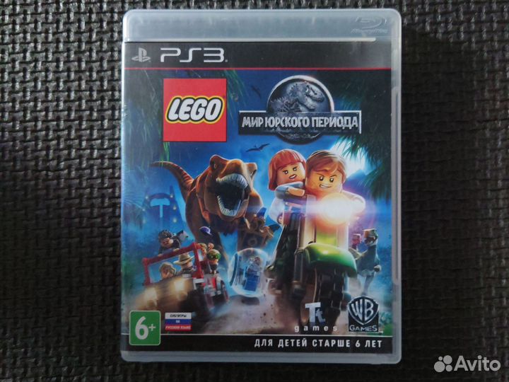 Lego Мир Юрского периода диск Ps3 Playstation 3
