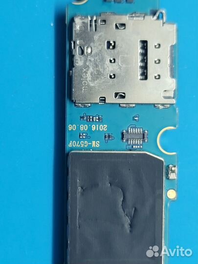 Мат.плата оригинал Samsung J5 Prime (Дефект USB)