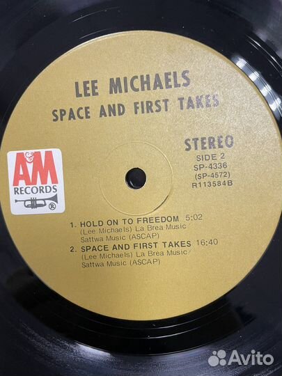 Lee Michaels Space and first takes USA винил