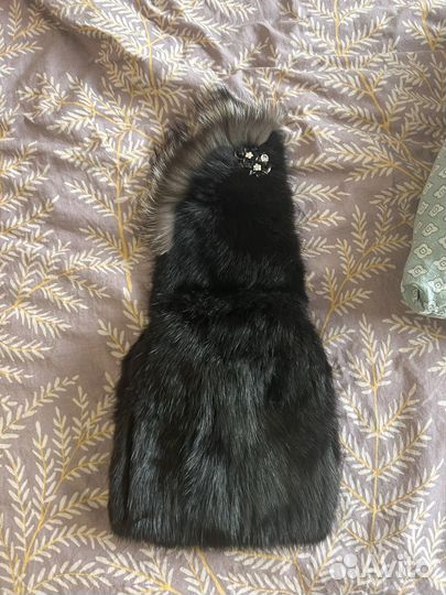Шапка норковая женская