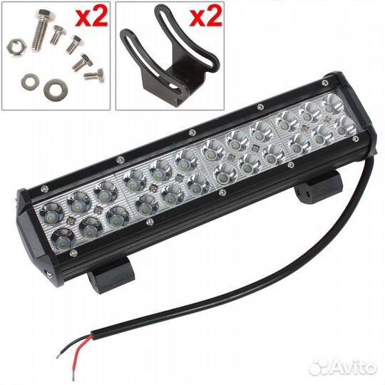 LED Bar 72W светодиодная противотуманная фара