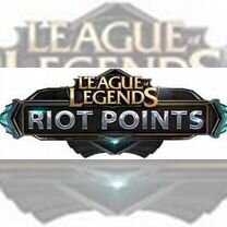 League of Legends RP (Riot points) RU/EUW/EUE