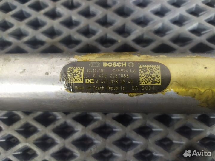 Рейка топливная (рампа),OM471 Mercedes-Benz Actros