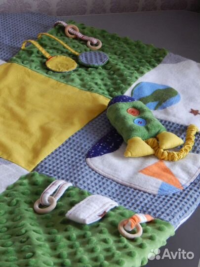 Коврик монтессори для новорожденных