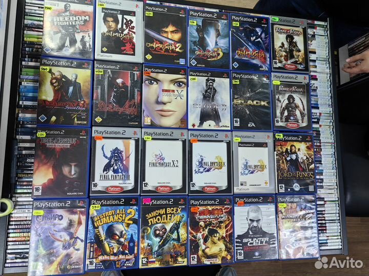 Лицензии PS1 PS2 xbox original