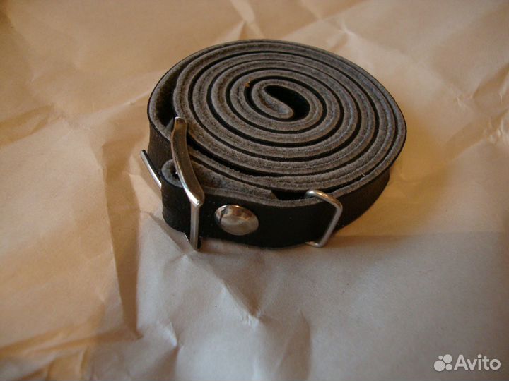 Ремешок кожаный для бинокля бпц 7х50 СССР