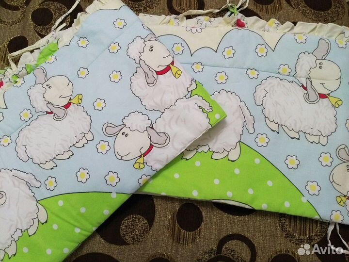 Бортики в детскую кроватку