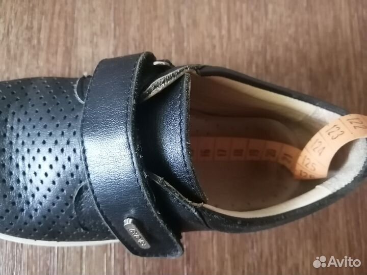 Туфли школьные кожаные 34
