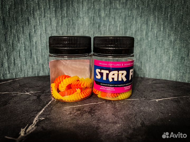 Форелевый силикон Star Fish (Disko Worm)