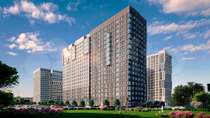 1-к. квартира, 33,2 м², 12/18 эт.