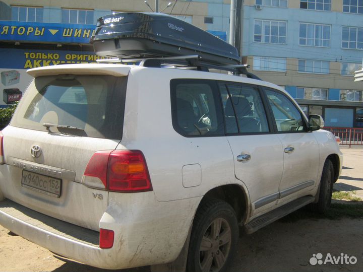 Багажник бокс на крышу Toyota Land Cruiser 200
