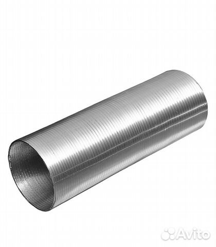 Воздуховод гибкий гофрированный алюминиевый d150 м