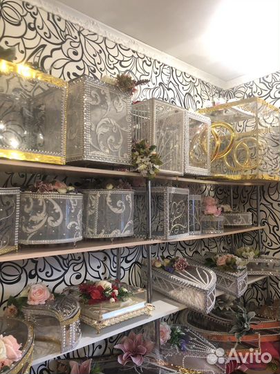 Свадебные корзины хонча зеркала платки