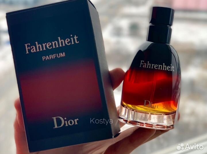 Dior fahrenheit / диор фаренгейт духи мужские