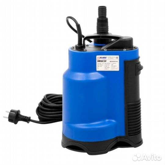 Дренажный насос для чистой воды Belamos Omega 55 F