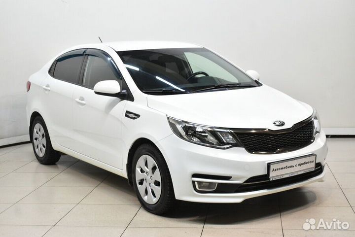 Kia Rio 1.6 МТ, 2016, 110 000 км