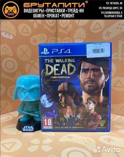 PS4 The Walking Dead: A New Frontier (русские субт