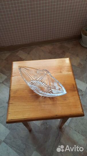 Ваза хрустальная Ладья