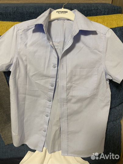 Рубашка на мальчика 128
