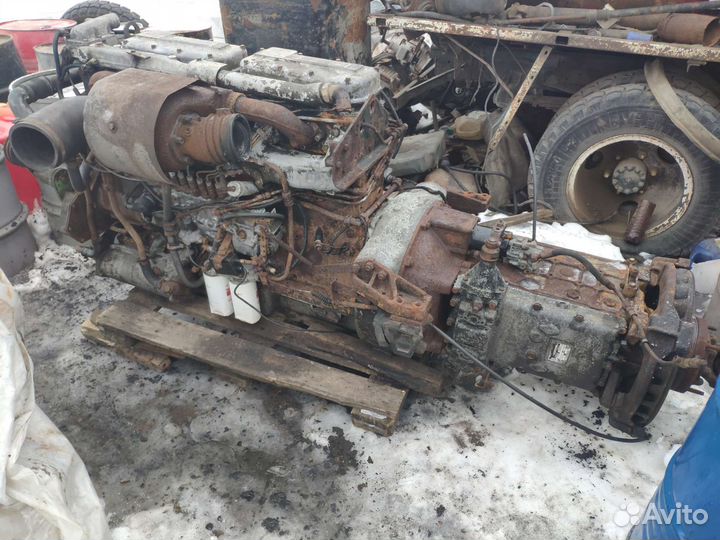 Двигатель Daf DKV 1160 c кпп zf s6-90
