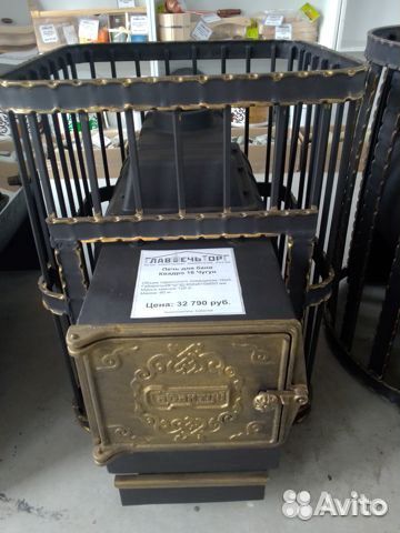 Банная печь Квадро 16 Чугун